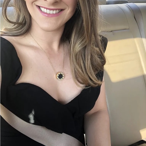 House of‎ Harlow 1960 mini sunburst rhinestones necklace - Picture 4 of 5